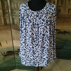 Liz Claiborne sheer blouse